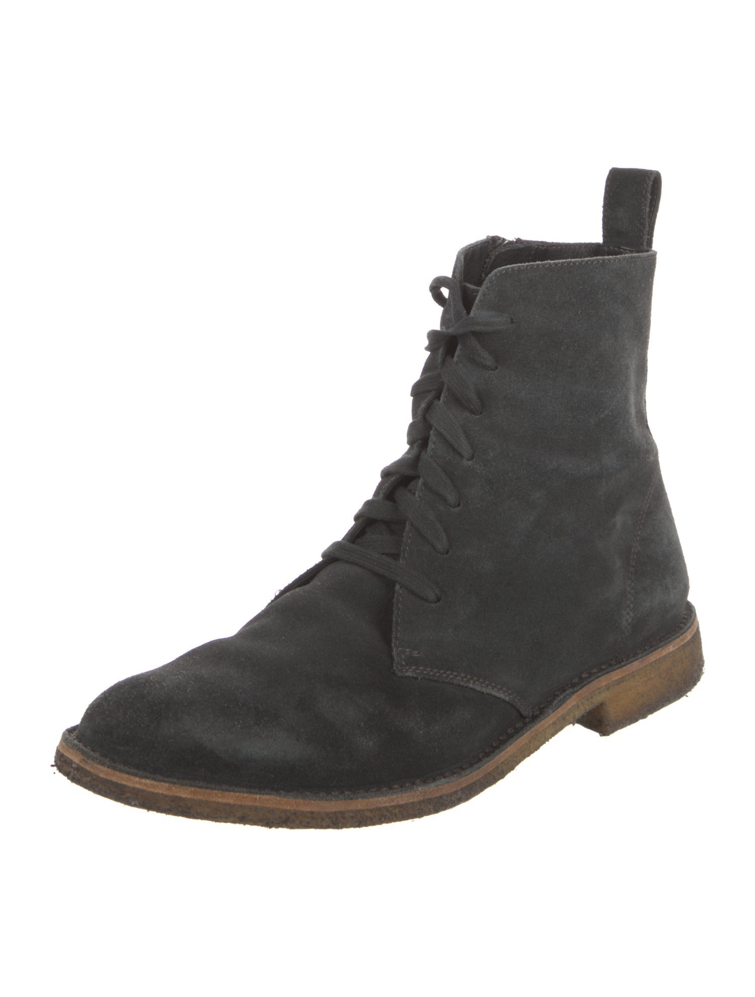 Bottega Veneta Suede Lace-Up Boots