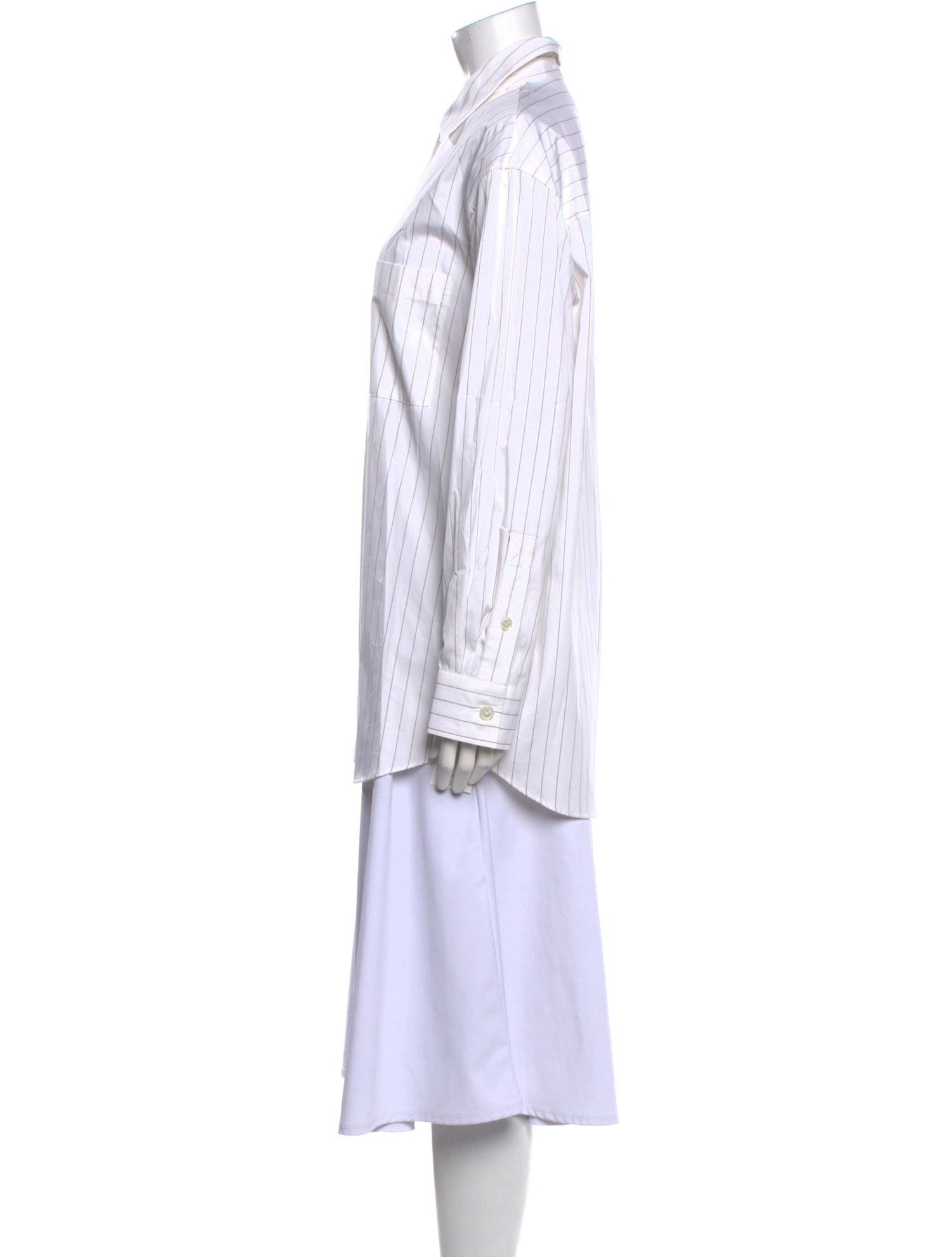 Bottega Veneta Striped Long Sleeve Tunic w/ Tags