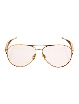 Bottega Veneta Aviator Tinted Sunglasses