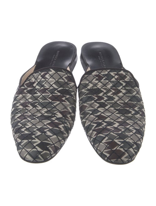 Bottega Veneta Intrecciato Weave Leather Mules