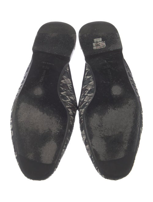 Bottega Veneta Intrecciato Weave Leather Mules