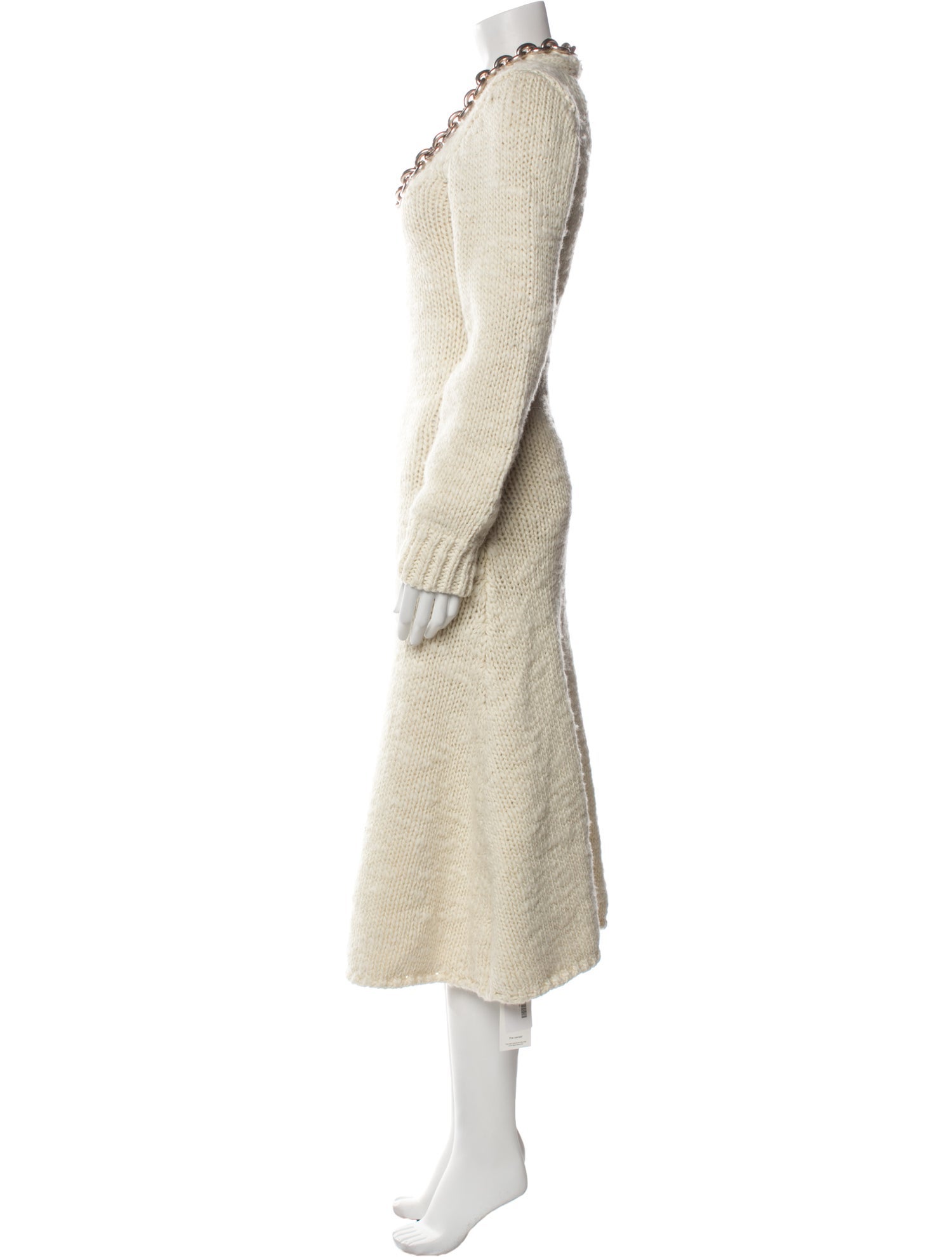 Bottega Veneta Wool Midi Length Dress