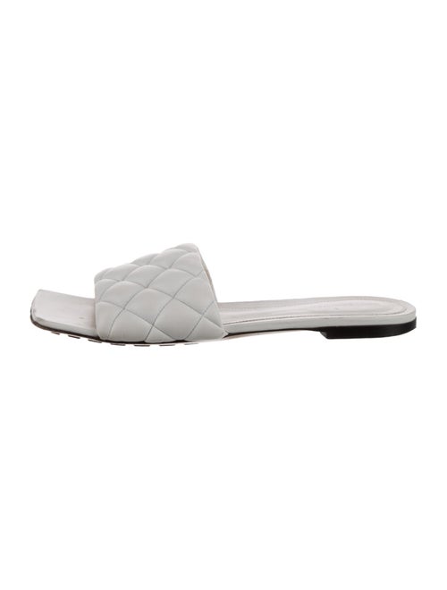 Bottega Veneta Intrecciato Weave Leather Slides