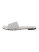 Bottega Veneta Intrecciato Weave Leather Slides