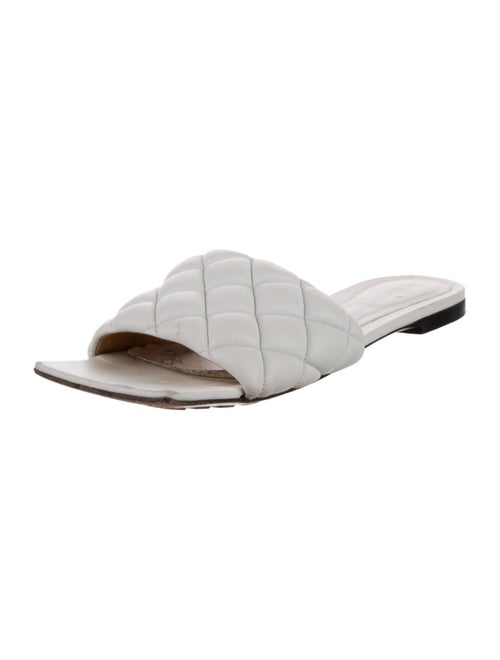 Bottega Veneta Intrecciato Weave Leather Slides