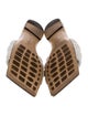 Bottega Veneta Intrecciato Weave Leather Slides