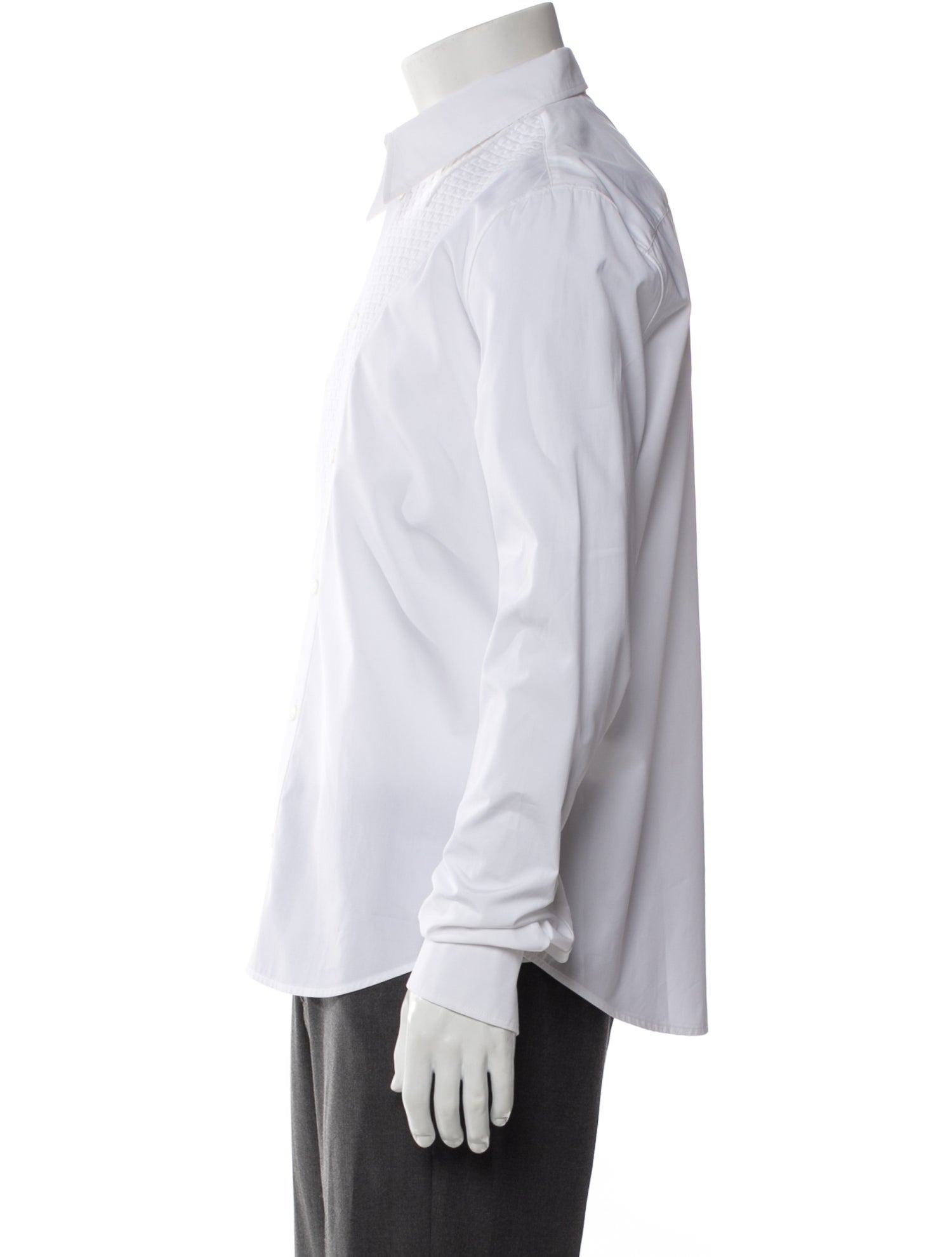 Bottega Veneta Long Sleeve Tuxedo Shirt