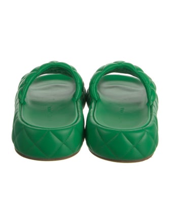 Bottega Veneta Leather Slides