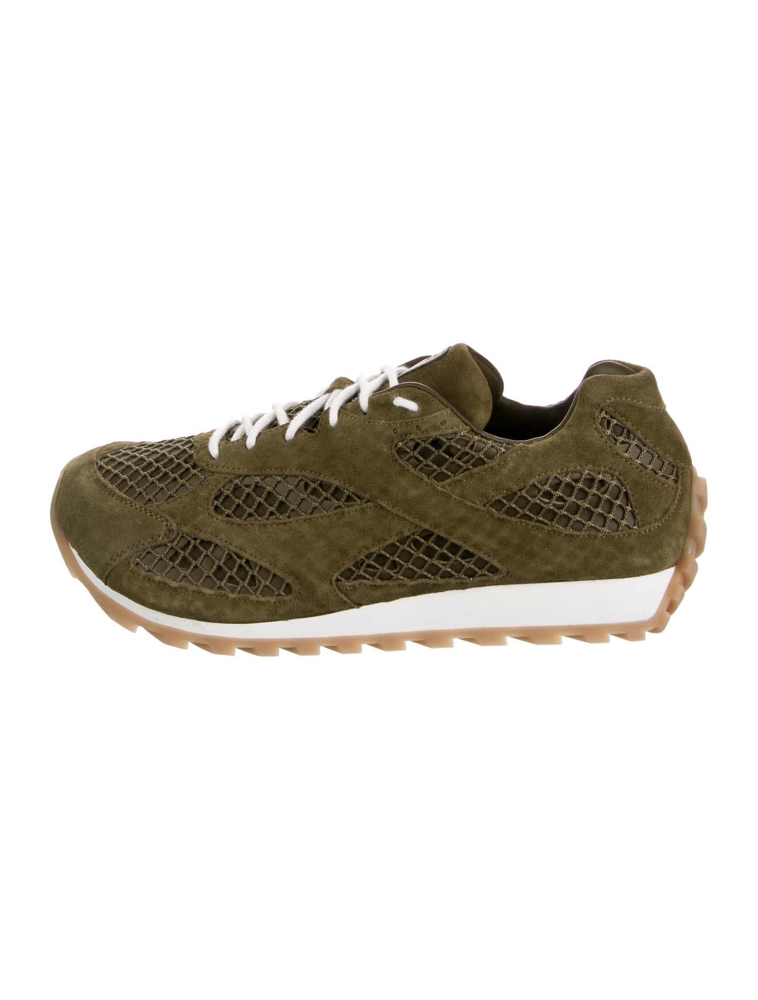 Bottega Veneta Suede Athletic Sneakers
