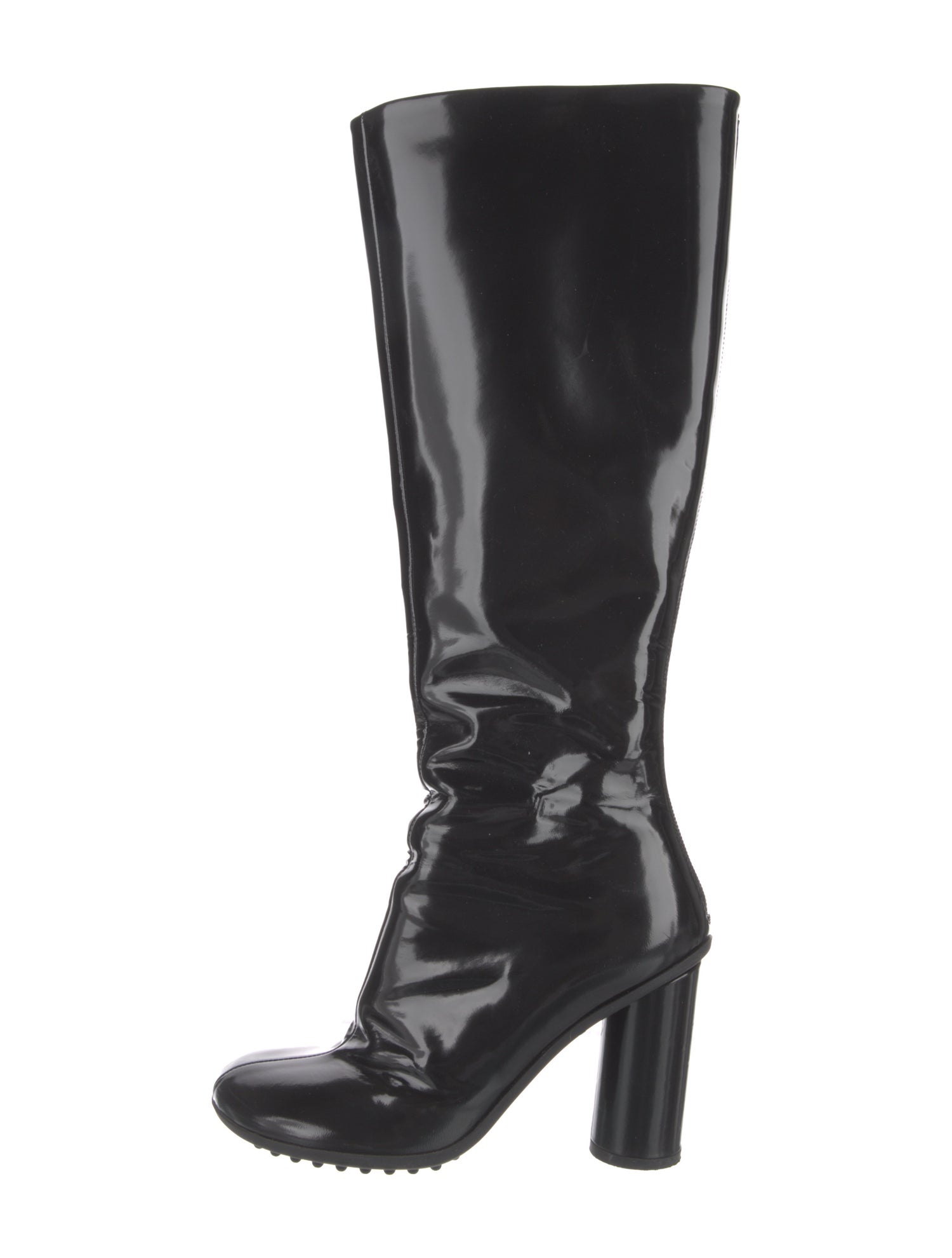 Bottega Veneta Patent Leather Rain Boots
