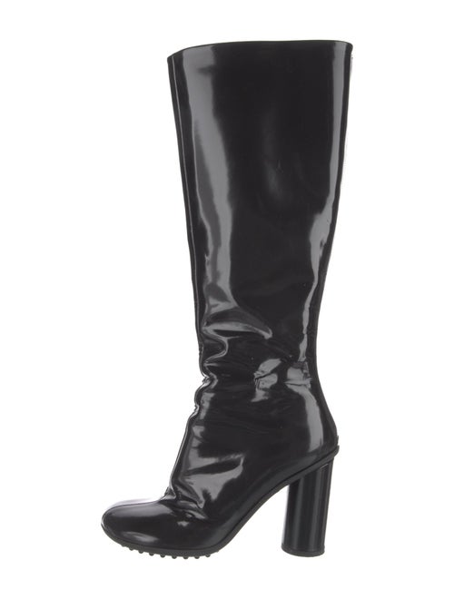 Bottega Veneta Patent Leather Rain Boots