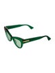 Bottega Veneta Cat-Eye Tinted Sunglasses