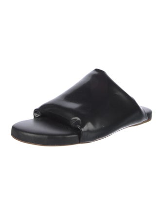 Bottega Veneta Leather Slides
