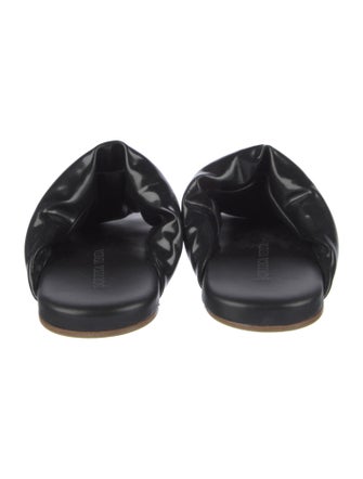 Bottega Veneta Leather Slides
