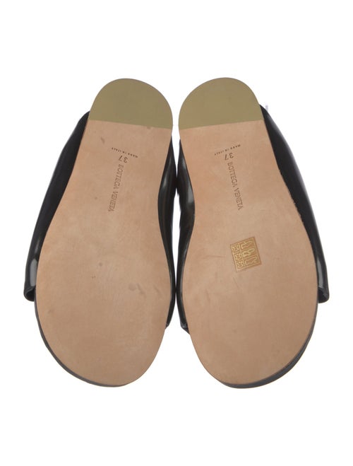 Bottega Veneta Leather Slides