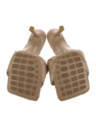 Bottega Veneta Intrecciato Weave Leather Slides