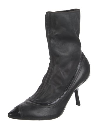 Bottega Veneta Leather Sock Boots