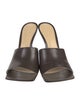 Bottega Veneta Leather Slides
