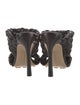 Bottega Veneta Intrecciato Weave Leather Slides