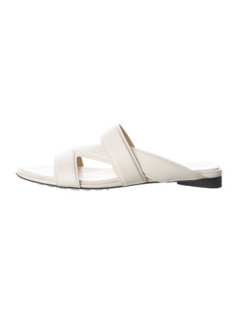 Bottega Veneta Leather Slides