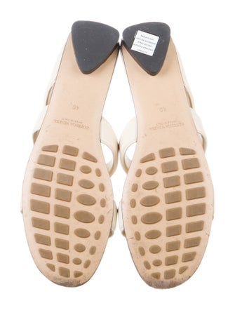 Bottega Veneta Leather Slides