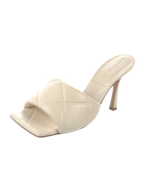 Bottega Veneta Intrecciato Weave Leather Slides