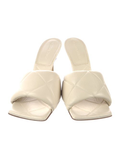 Bottega Veneta Intrecciato Weave Leather Slides