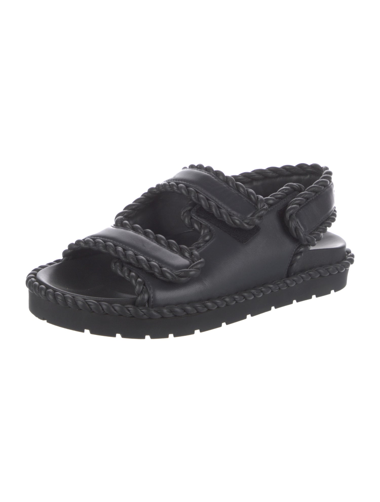 Bottega Veneta Leather Slides