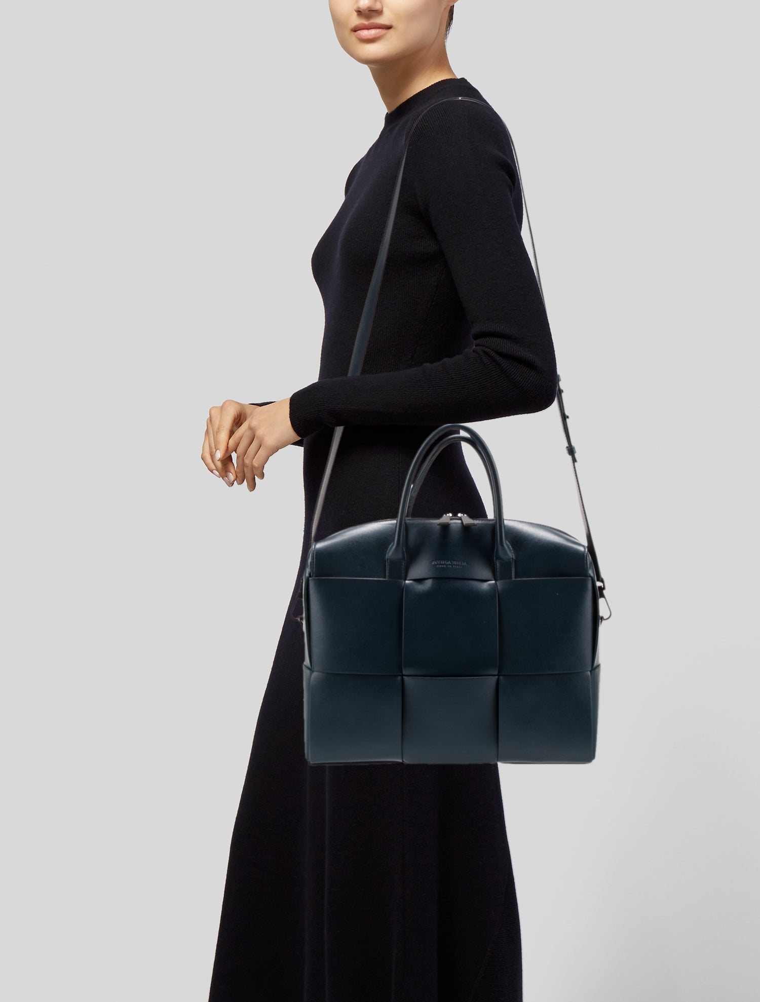 Bottega Veneta Intrecciato Maxi Intrecciato Arco Briefcase