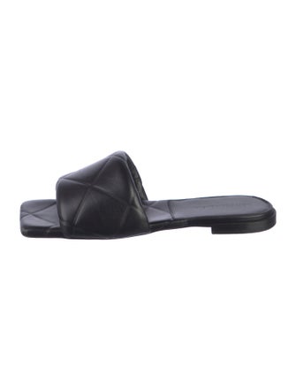 Bottega Veneta Leather Slides