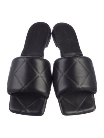 Bottega Veneta Leather Slides
