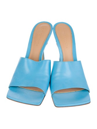 Bottega Veneta Leather Slides