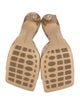 Bottega Veneta Leather Animal Print Slides