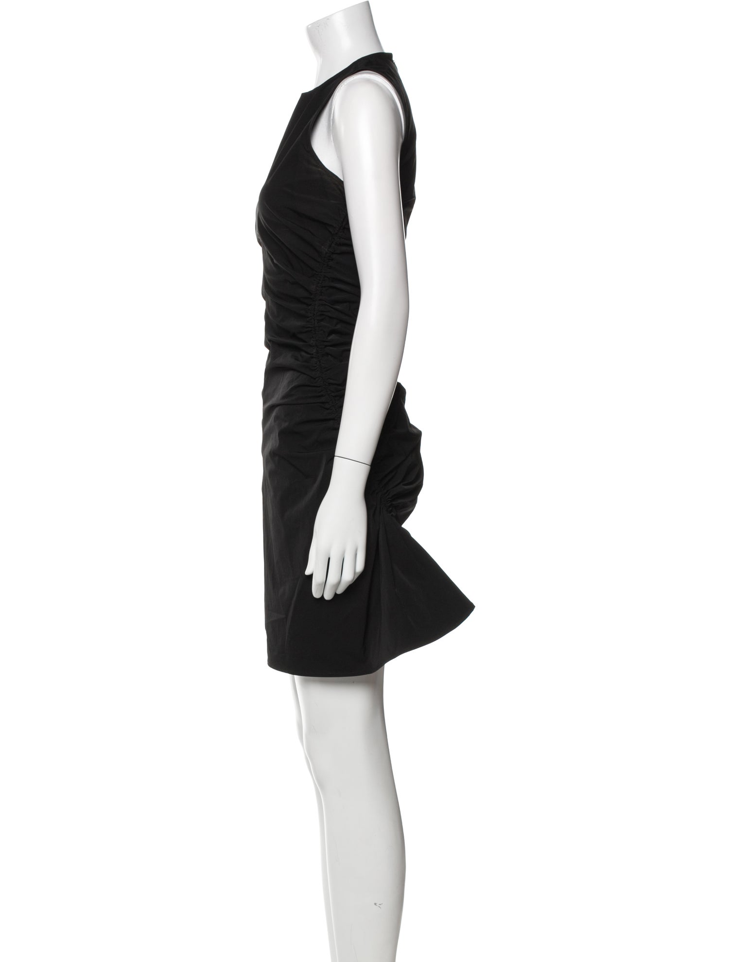 Bottega Veneta Crew Neck Mini Dress