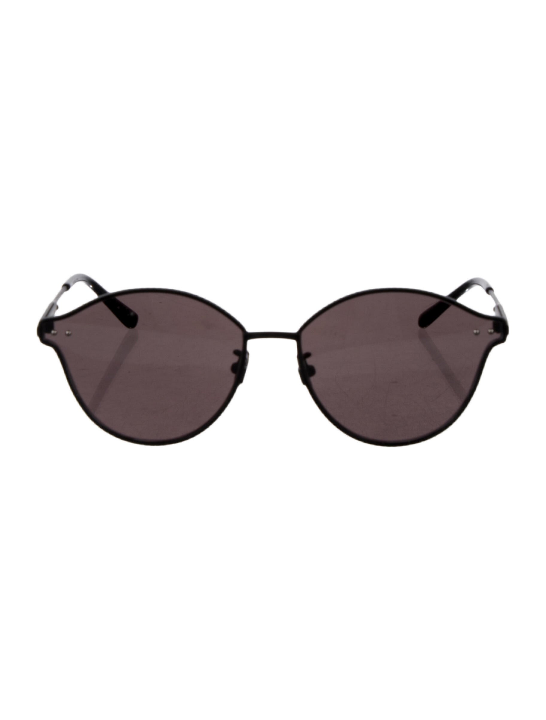 Bottega Veneta Round Tinted Sunglasses