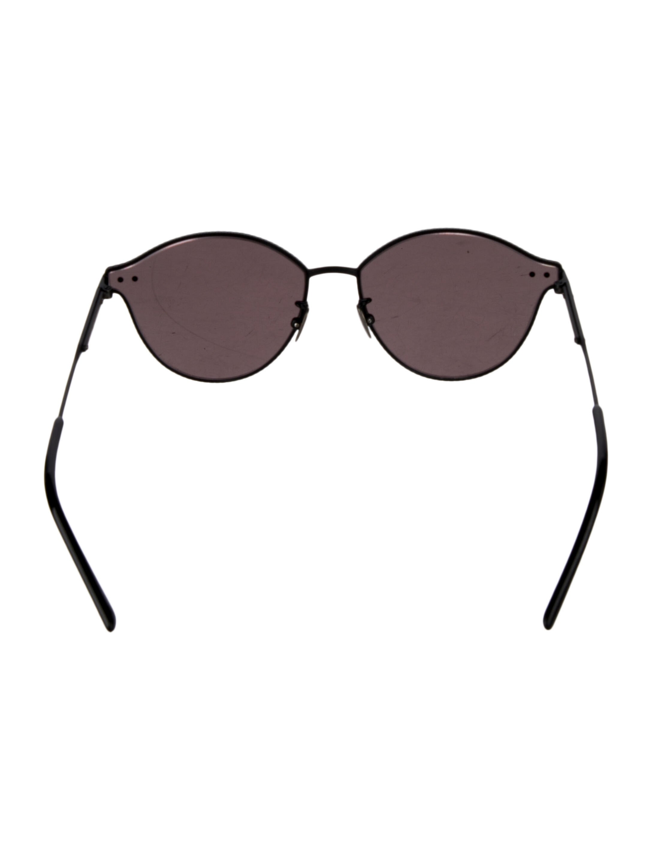 Bottega Veneta Round Tinted Sunglasses