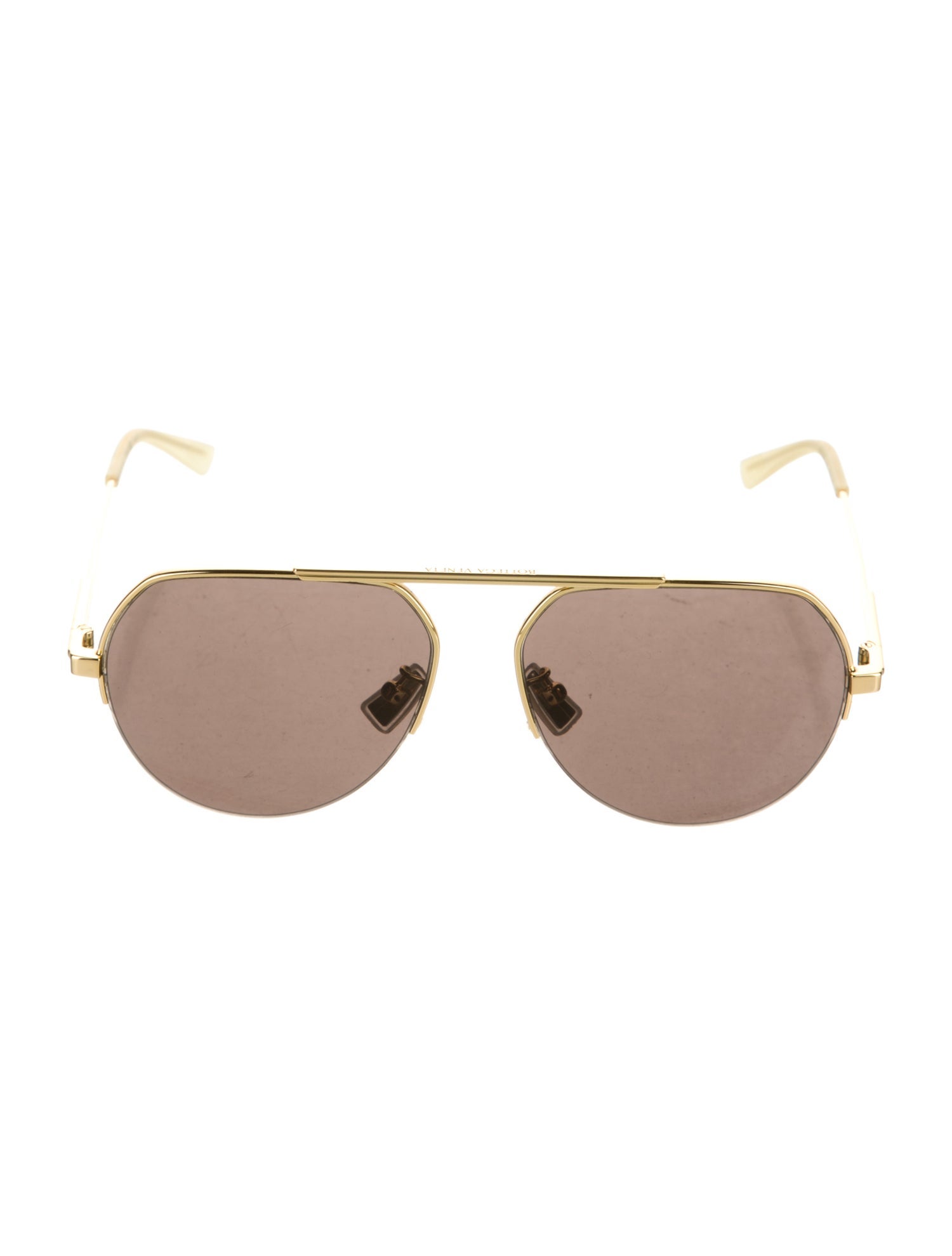 Bottega Veneta Aviator Tinted Sunglasses