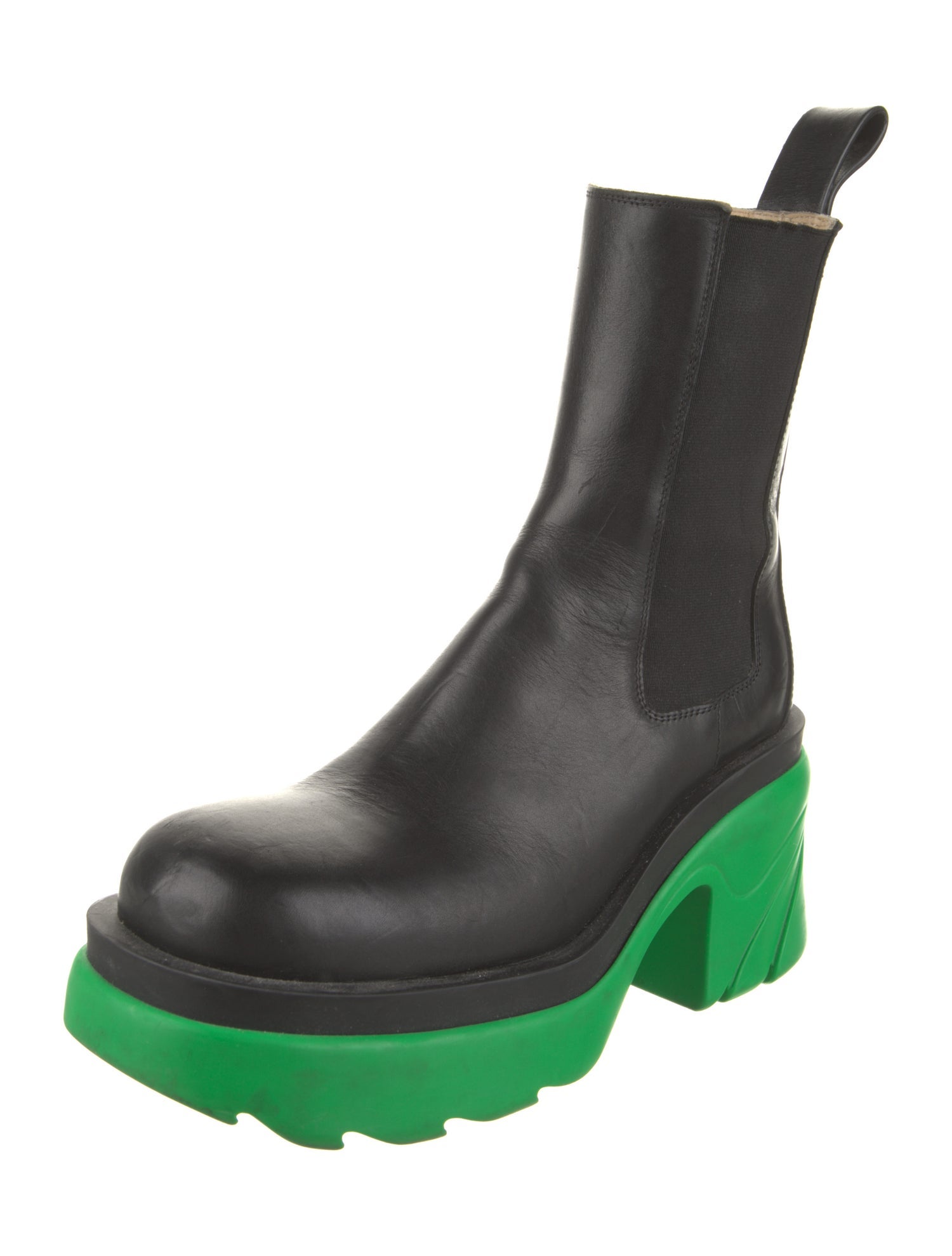 Bottega Veneta Leather Rain Boots