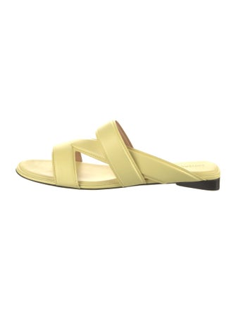 Bottega Veneta Leather Slides