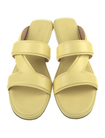 Bottega Veneta Leather Slides