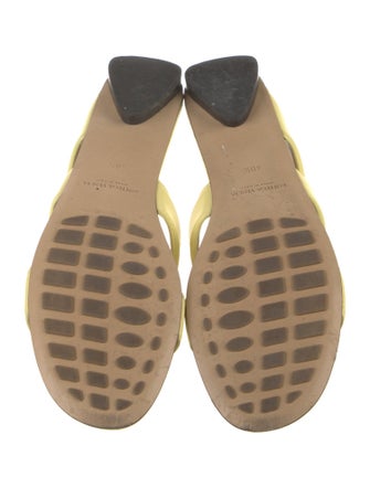 Bottega Veneta Leather Slides