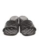 Bottega Veneta Intrecciato Weave Leather Slides