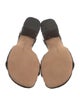 Bottega Veneta Intrecciato Weave Leather Slides
