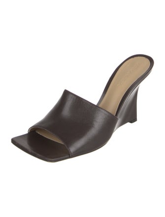Bottega Veneta Leather Slides