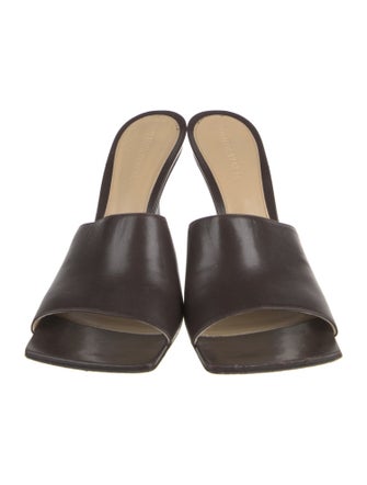 Bottega Veneta Leather Slides