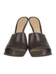 Bottega Veneta Leather Slides