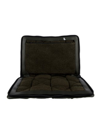 Bottega Veneta leather laptop case