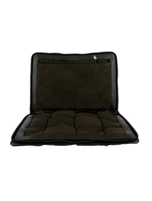 Bottega Veneta leather laptop case