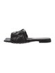 Bottega Veneta Intrecciato Weave Leather Slides