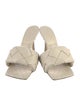 Bottega Veneta Intrecciato Weave Leather Slides